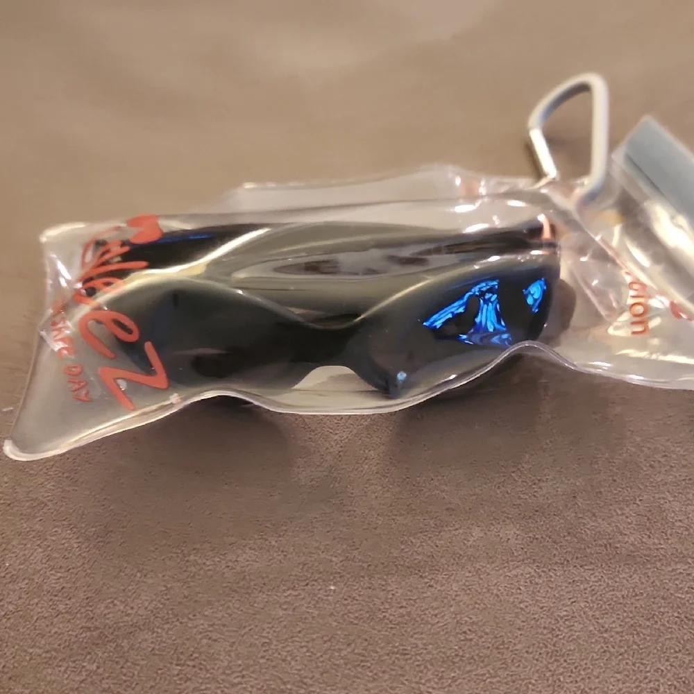 UVeez Baby Stylish Black Sunglasses With Elastic Strap